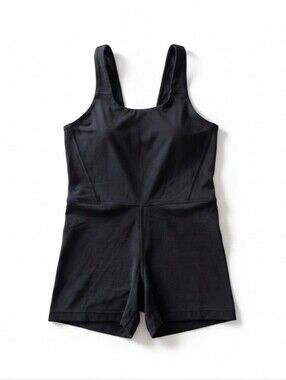 Amazon Essentials Girls black athletic jumpsuit